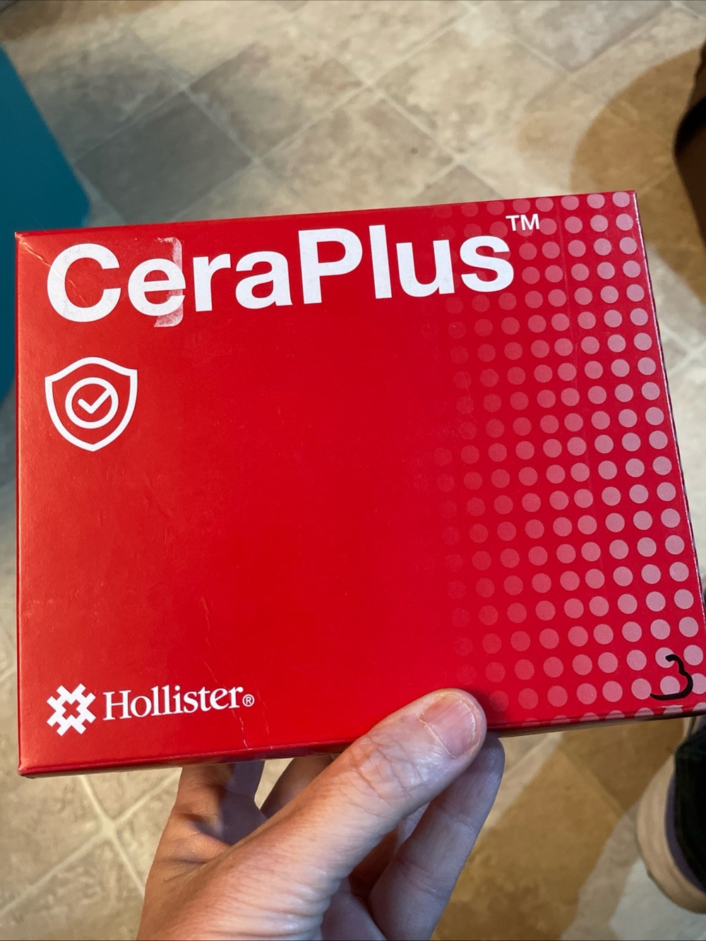 #11703 HOLLISTER  CERA PLUS SKIN BARRIER, SOFT CONVEX W/TAPE. EXP. 2029